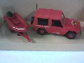 Maquette Pompier P4+ZODIAC par VEREM - Modèle 1/43