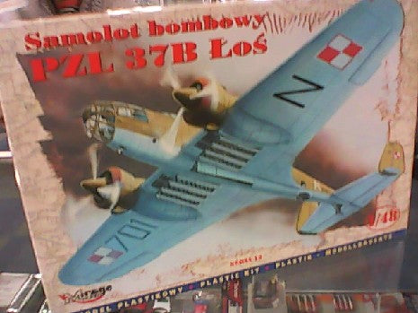 Maquette Avion PZL 37 B LOS 1/48 - Mirage