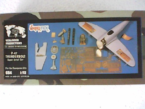KIT P-47 THUNDERBOLT SUPERDETAIL SET 654