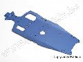 Chassis, 6061-T6 aluminum (3mm) (anodized blue)/ adhesive foam p