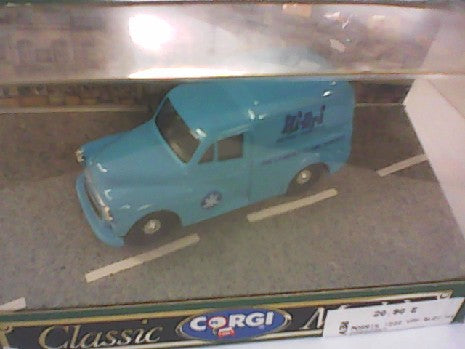 MORRIS 1000 VAN BLEU HI-DRI 1/43