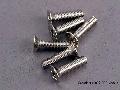 Screws, 3x12mm countersunk machine (6)
