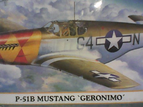 GERONIMO  P 51B  MUSTANG 1/72