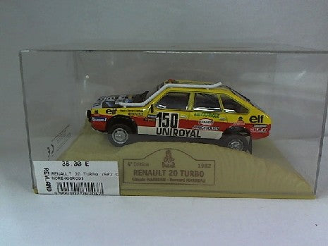 RENAULT 20 TURBO 1982 CLAUDE MARREAU PARIS DAKAR
