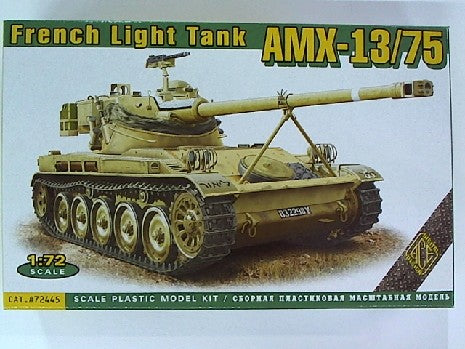 AMX-13/75 FRENCH LIGHT TANK 1/72