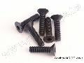 Screws, 3x12mm countersunk machine (6) (hex drive)