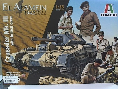 CRUSADER MK.III & BRITISH CREW