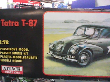 TATRA T-87 VEHICULE DE LIAISON 1/72e