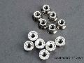 Nuts, 3mm flanged (12)