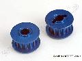 Pulley, 15-groove (2)/ axle pins (2)/ top shaft spacers (2) (pla
