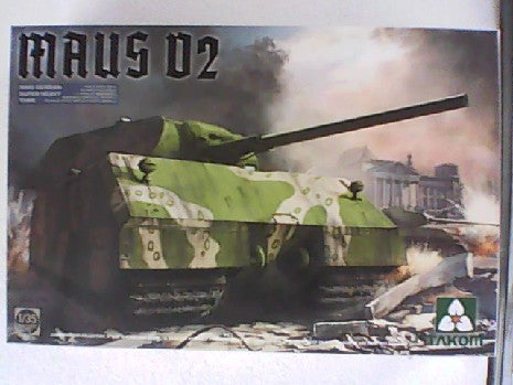 MAUS V2 WWII GERMAN SUPER HEAVY TANK 1/35
