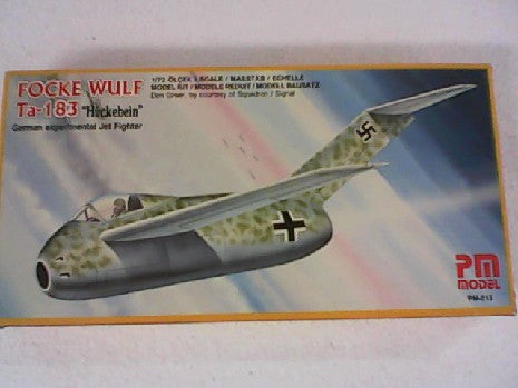 FOCKE WULF TA 183 HUCKEBEIN 1/72