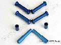 Aluminum chassis post/ bellcrank post set w/spacers (Use with gr