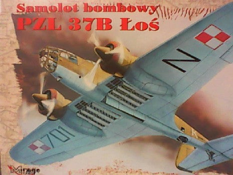 SAMOLOT BOMBOY PZL 37 B LOS 1/48