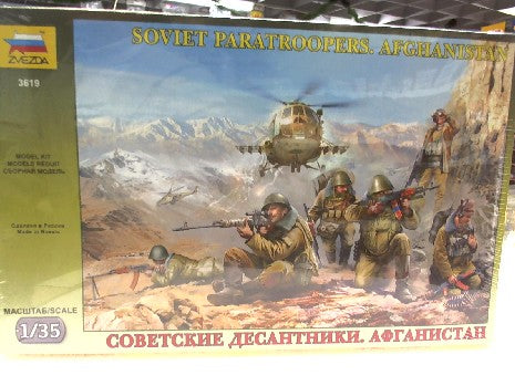 PARACHUTISTES SOVIETIQUES AFGHANISTAN