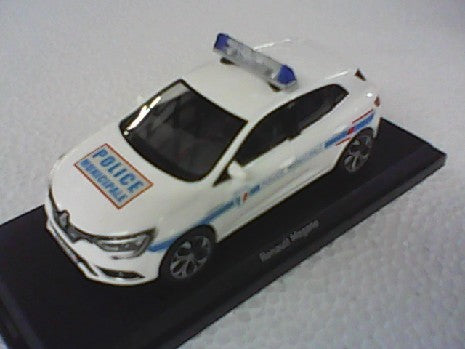 RENAULT MEGANE 2016 POLICE MUNICIPALE 1/43
