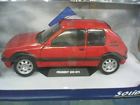 PEUGEOT 205 GTI 1.9 PHASE 1 ROUGE 1/18