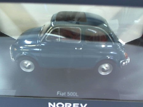 FIAT 500L 1968 BLUE TURCHESE 1/18