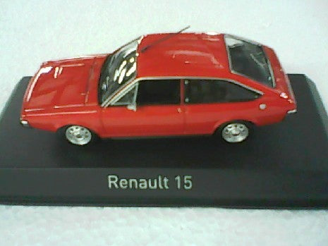 RENAULT 15 TL 1976 ROUGE 1/43