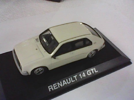 RENAULT 14 GTL 1979 BLANCH 1/43