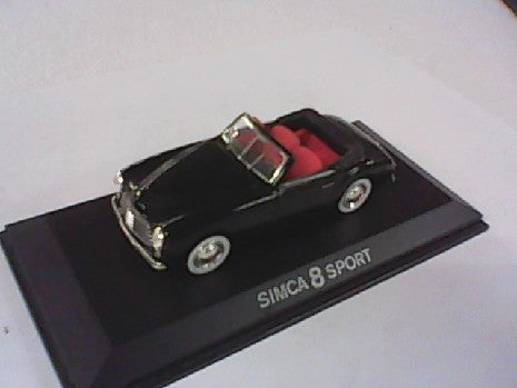 Simca 8 Sport noir 1951