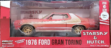 FORD GRAN TORINO 1976 STARSKY ET HUTCH VERSION SALIE 1/24