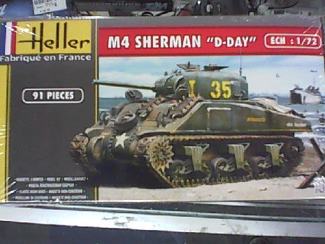 M4 SHERMAN D-DAY 1/72