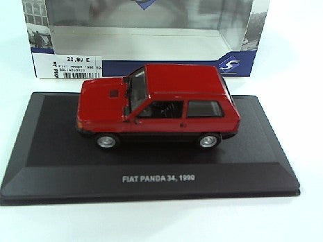 FIAT PANDA 1990 ROUGE CORSE 1/43