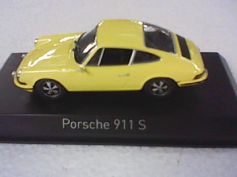 PORSCHE 911 S 2.4 1973 JAUNE CITRON 1/43