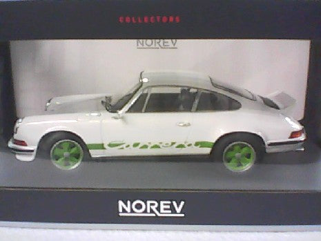 PORSCHE 911 RS 1973 VERT ET BLANC 1/18