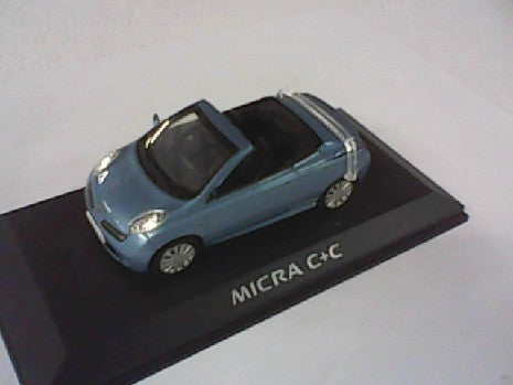 NISSAN MICRA CC 1/43 BLEU