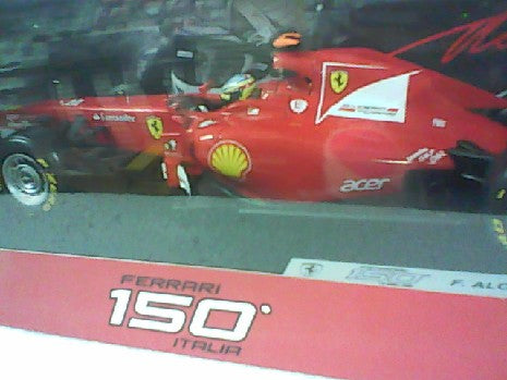 FERRARI 150 ITALIA ALONSO 2011 1/18