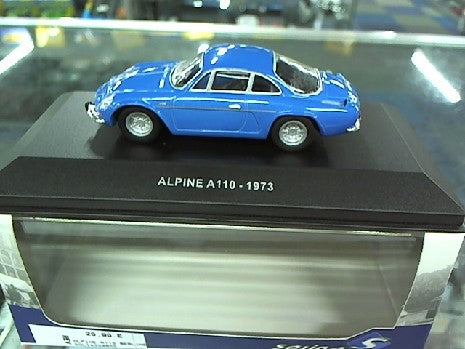 ALPINE A110 BERLINETTE  1973 BLUE 1/43