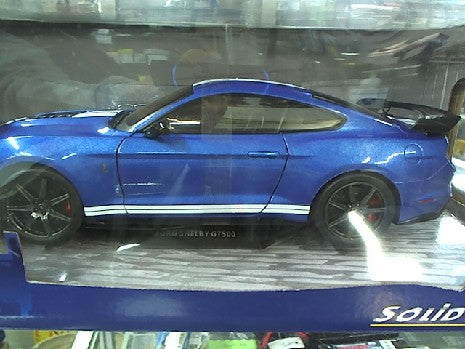 FORD MUSTANG GT500 FAST TRACK 2020 BLEU FORD PERFORMANCE 1/18