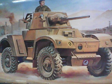 ARMOURED CAR DAIMLER MK.II 1/72