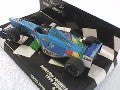 Miniature Voiture BENETTON 33 WURZ 1/43 par MINICHAMPS