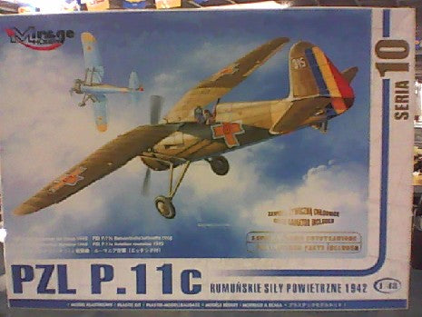 PZL P.11C RUMUNSKIE SILY POWIETRZNE 1942 1/48