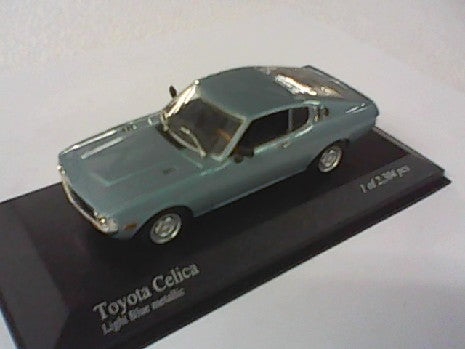 TOYOTA CELICA 1975 BLEU M╔TAL 1/43