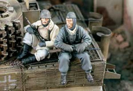 INFANTERIE SUR CHAR N.3  1/35