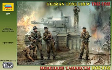 EQUIPAGE TANK ALLEMAND 1943-1945 1/35