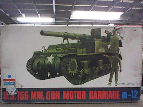 U.S155 MM.GUN MOTOR CARRIAGE