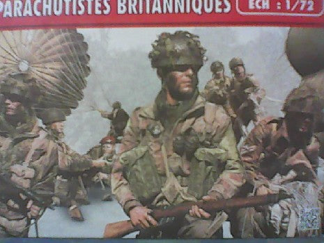Maquette Parachutistes Britanniques 6E Airborne 1/72 - Heller