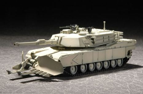 CHAR LOURD US M1A1 ABRAMS avec lames anti mines -1991