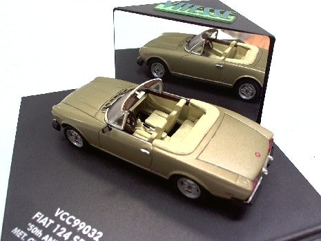 FIAT 124 SPY 50ème Anniversaire 1981 - Modèle Métal 1/43 par VITESSE