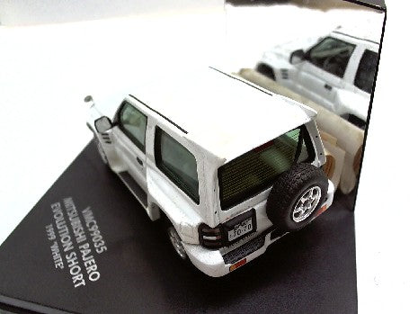 Mitsubishi Pajero Evo Court 1999 Blanc 1/43 - Modèle Miniature Vitesse
