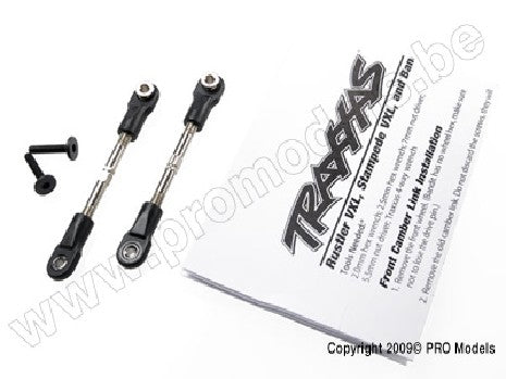 Turnbuckles, camber link, 47mm (67mm center to center) (front) (