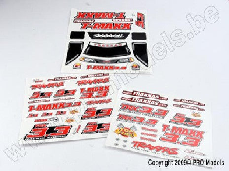 Decal sheet T-Maxx 3.3