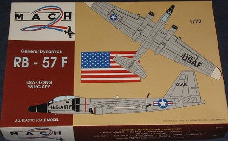 Maquette Avion Général Dynamics RB-57F 1/72