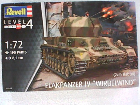 FLAKPANZER  IV WIRBELWIND 1/72