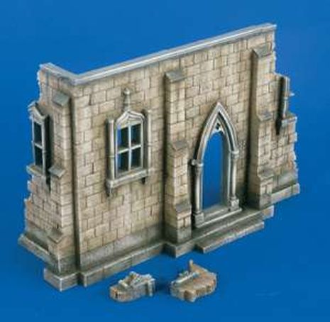 COIN EGLISE EN RUINE     1/35